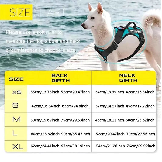 Taktisches Premium Hundegeschirr – No-Pull, Robust & Individuell Anpassbar