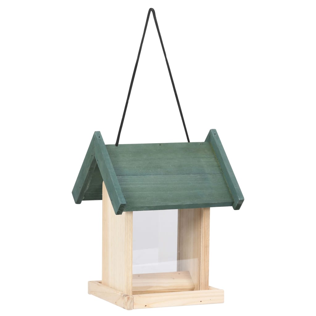 Bird Feeders 4 pcs. Fir Wood