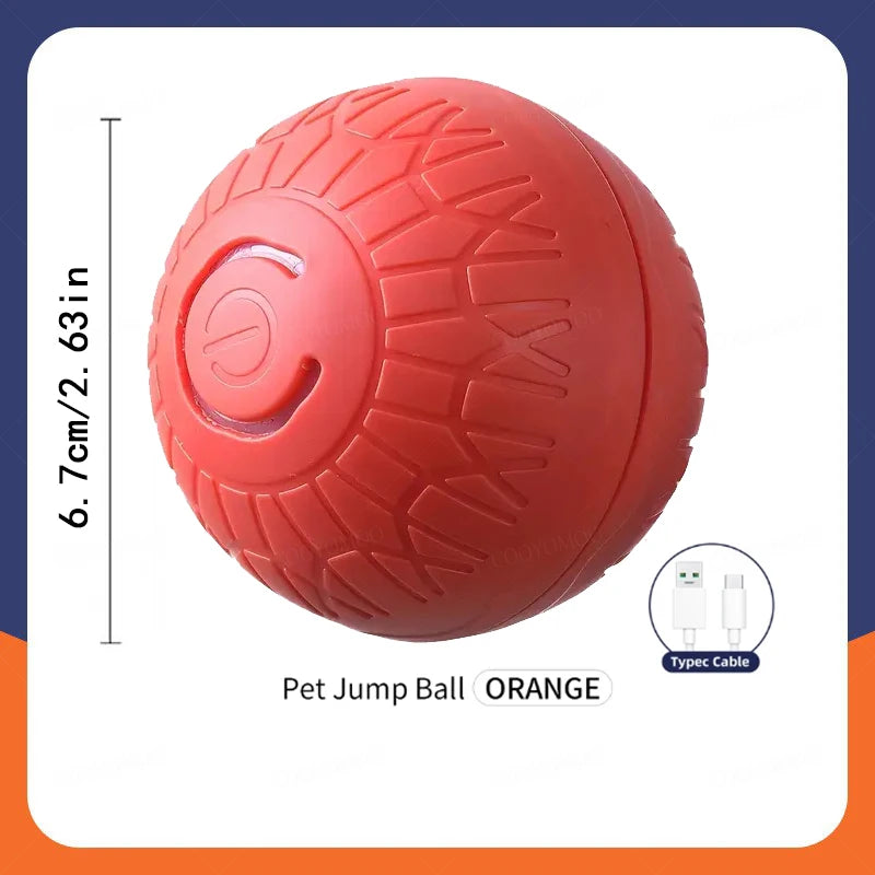 Shoka Smart-Jump-Ball 🐾 Interaktiver & automatischer Spielball für Hunde (USB-C aufladbar)
