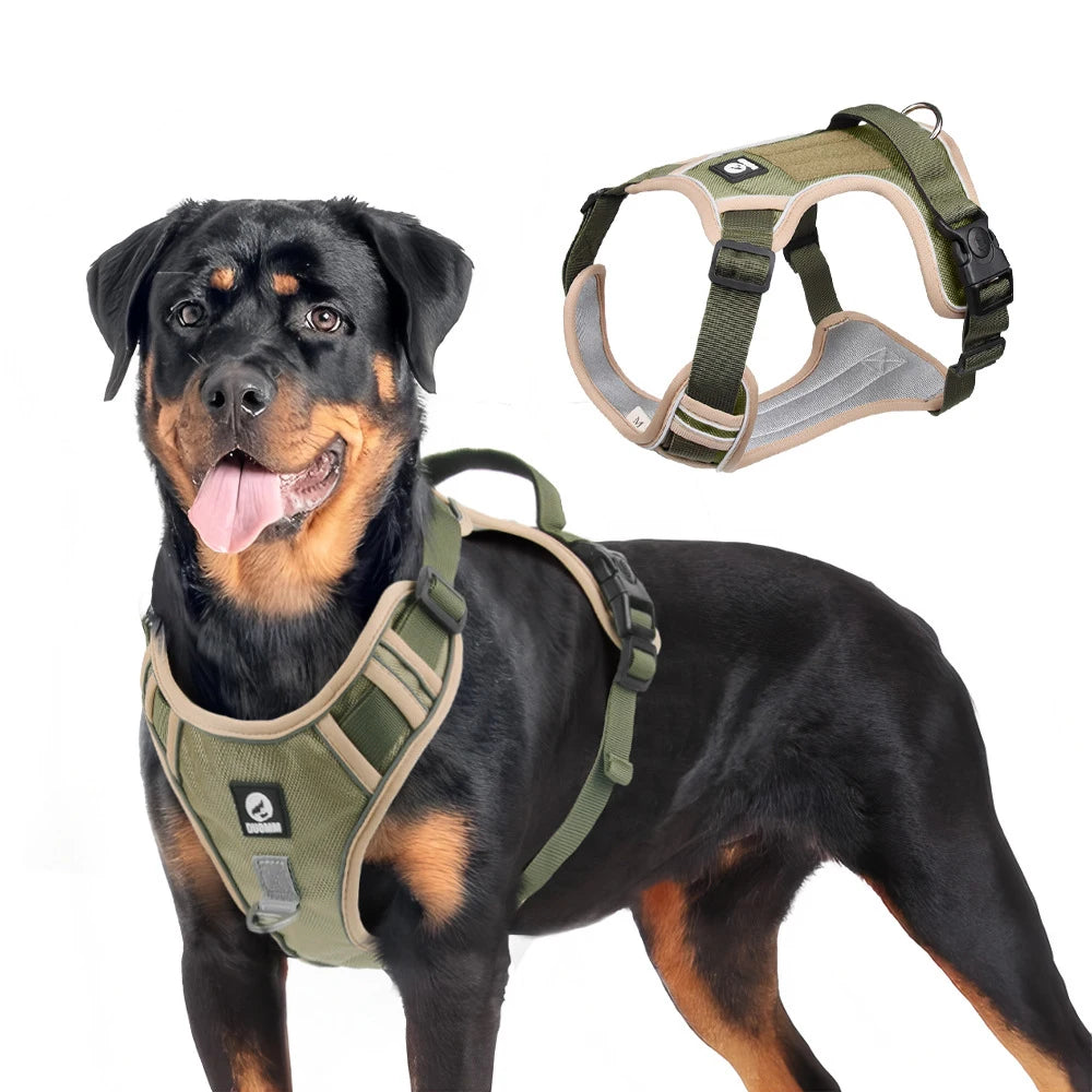 Premium No‑Pull Hundegeschirr – Reflektierend, Verstellbar & Atmungsaktiv