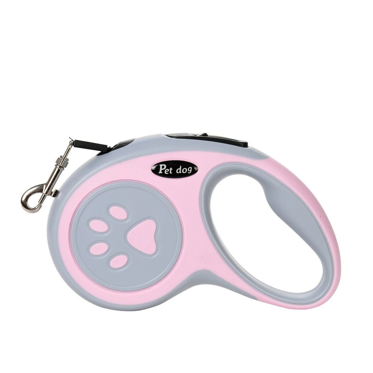 Einziehbare Hundeleine mit Pfoten-Design – 3m & 5m robuste Nylonleine