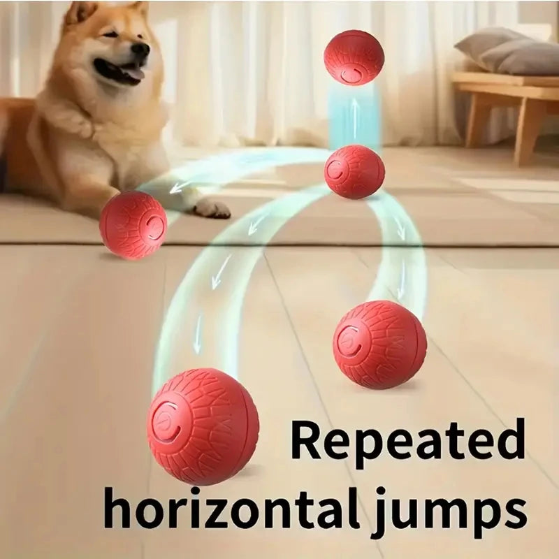 Shoka Smart-Jump-Ball 🐾 Interaktiver & automatischer Spielball für Hunde (USB-C aufladbar)