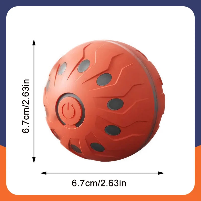 Shoka Smart-Jump-Ball 🐾 Interaktiver & automatischer Spielball für Hunde (USB-C aufladbar)