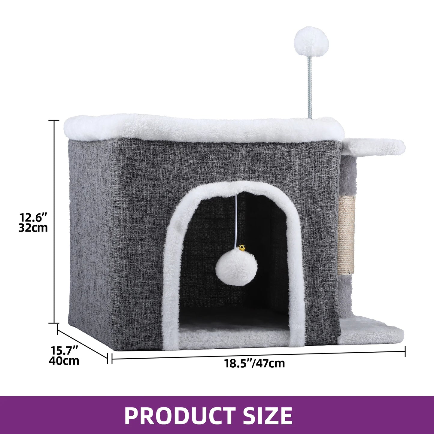 Wolke 7 Premium Haustierbett – Orthopädisch, Anti-Stress & Waschbar