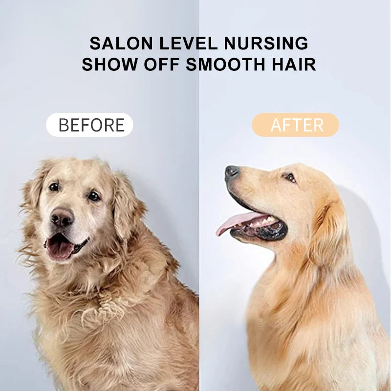 Shoka™ Pet Grooming Dryer – 6‑in‑1 Föhn, Bürste & Massage für Hunde & Katzen (300W)