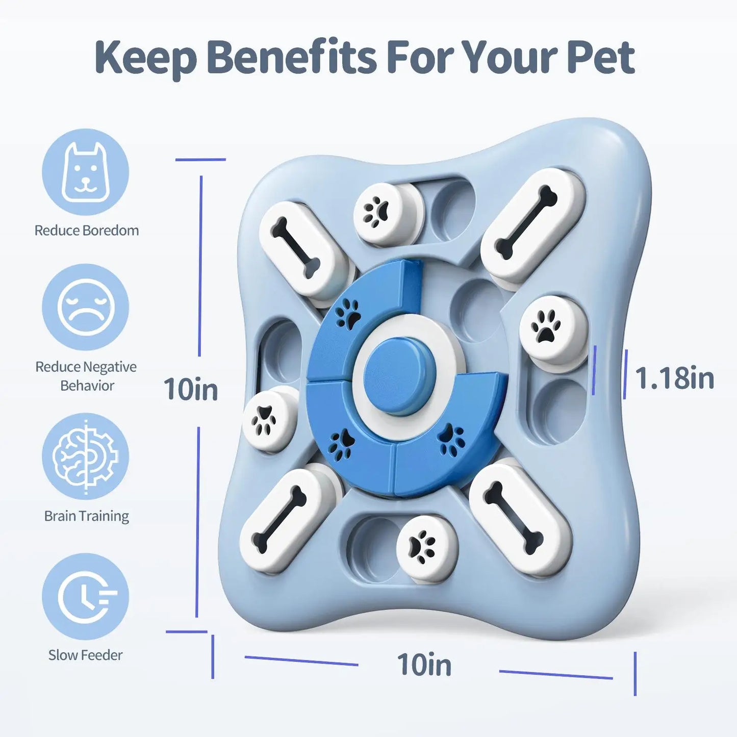 Shoka™ IQ‑Master 🐾 Interaktives Intelligenzspielzeug & Slow Feeder
