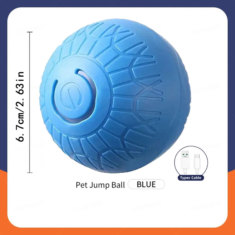 Shoka Smart-Jump-Ball 🐾 Interaktiver & automatischer Spielball für Hunde (USB-C aufladbar)