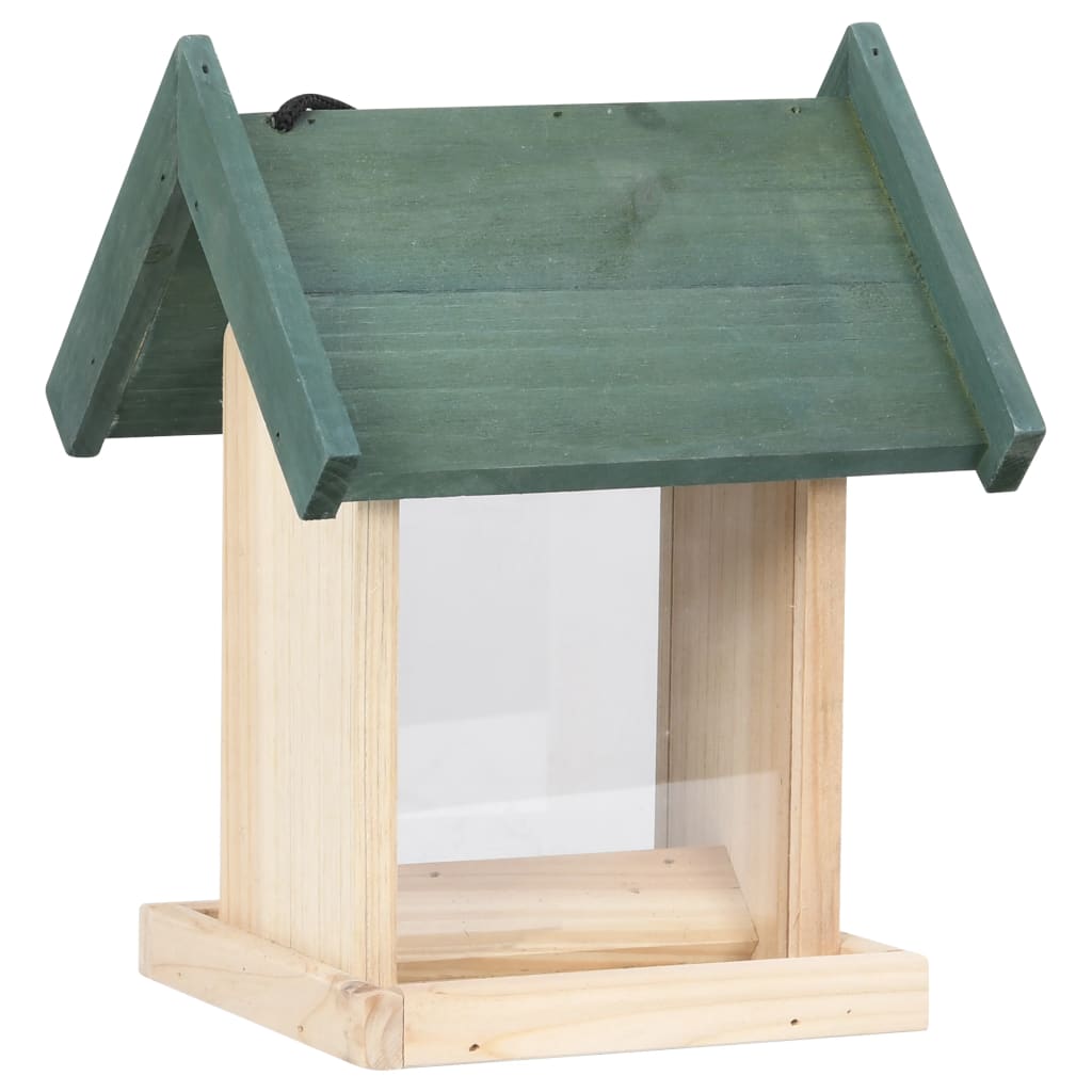 Bird Feeders 4 pcs. Fir Wood