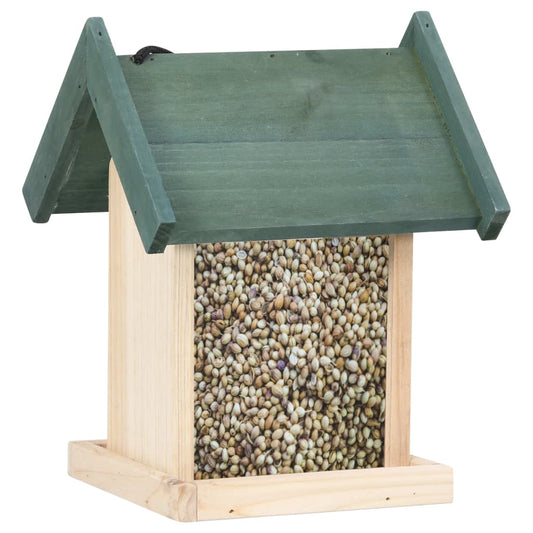Bird Feeders 4 pcs. Fir Wood