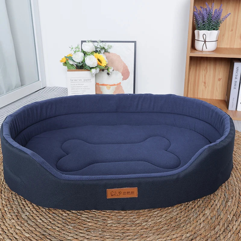 Hundebett im modernen Wohnzimmer